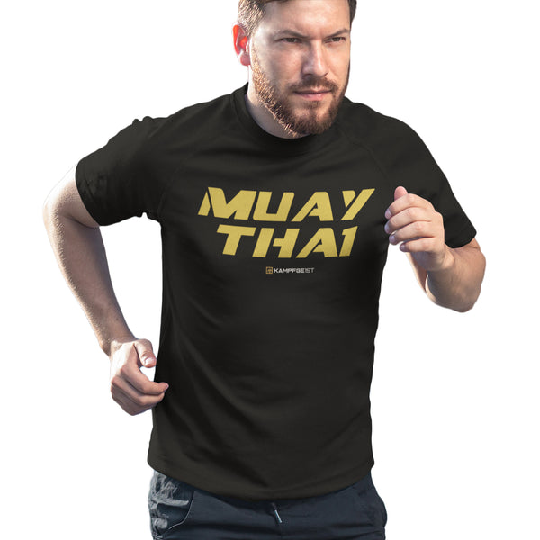 Muay Tha1 class1c "GOLD Ed1tion" T-Shirt